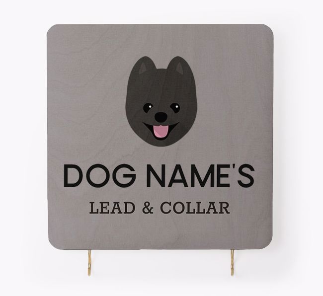 Personalised {breedFullName} Lead & Collar Hanger